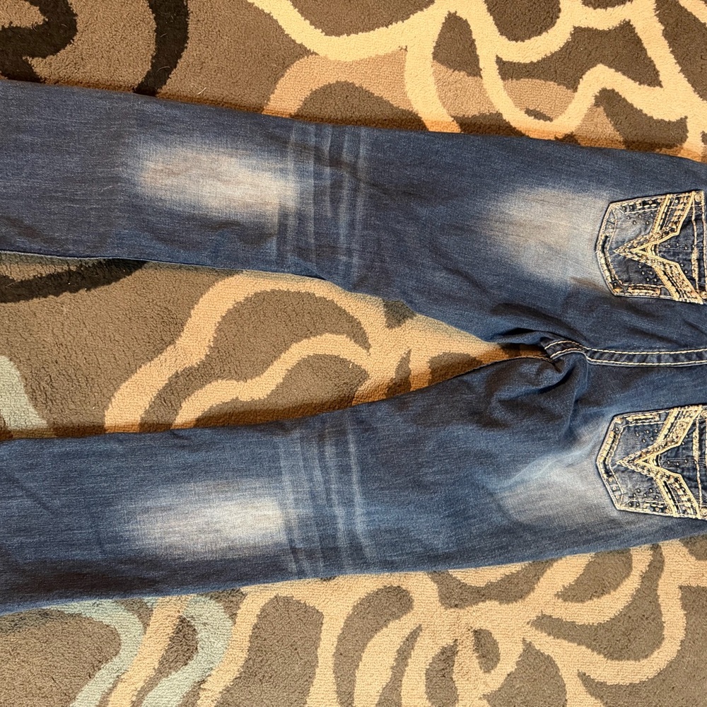 Vigoss Women's Blue Boot Cut Jeans